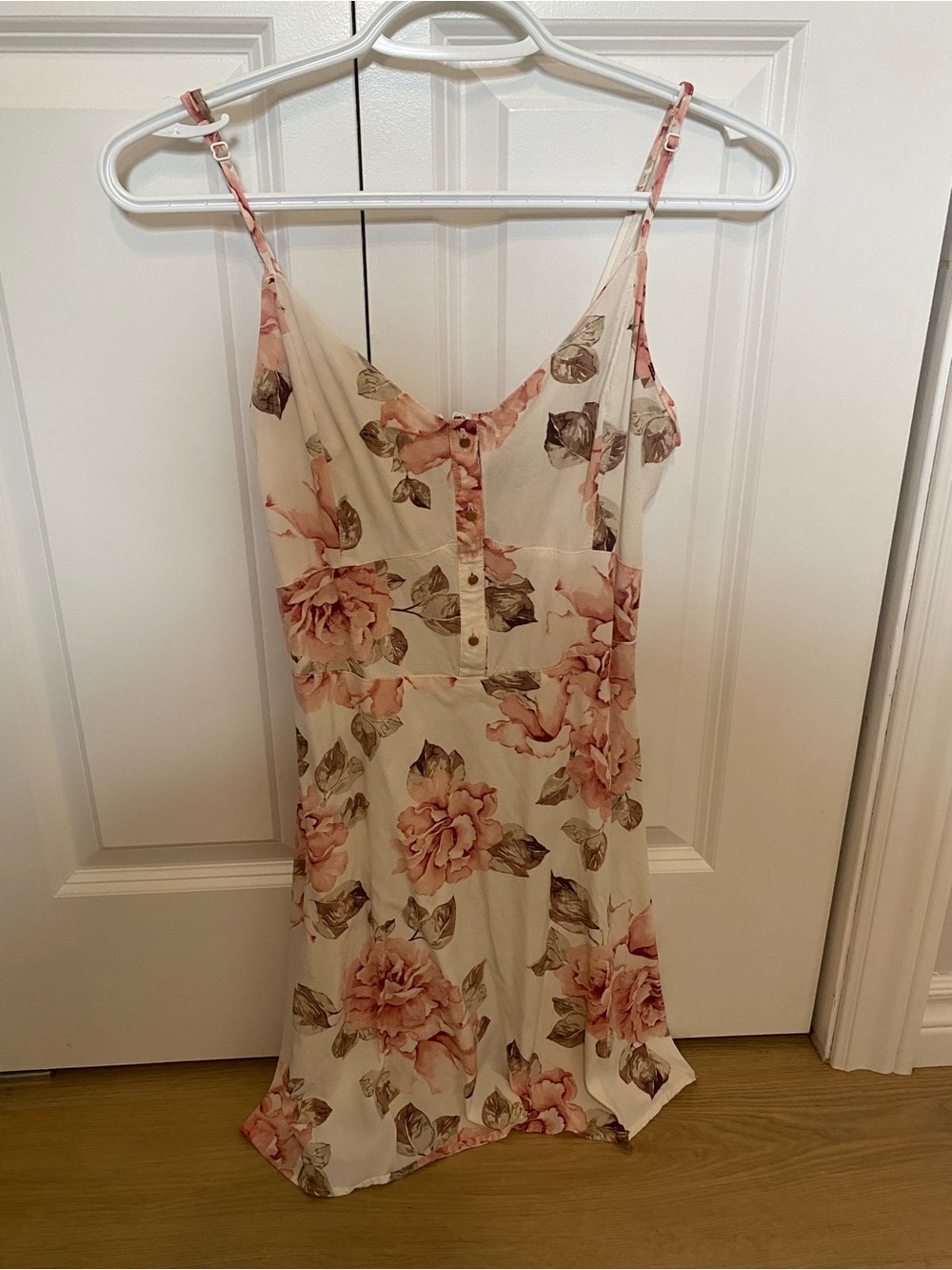 Floral Slip Nightdress - Pink Rose
